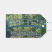 Claude Monet - Water Lily pond, Green Harmony Cadeaulabel (Voorkant (Horizontaal))
