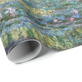 Claude Monet - Water Lily pond, Green Harmony Cadeaupapier (Rol Hoek)