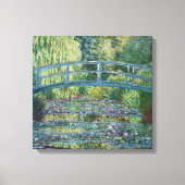 Claude Monet - Water Lily pond, Green Harmony Canvas Afdruk (Voorkant)