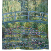 Claude Monet - Water Lily pond, Green Harmony Douchegordijn (Voorkant)