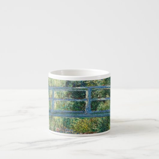 Claude Monet - Water Lily pond, Green Harmony Espresso Kop (Voorkant)