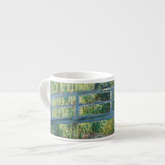 Claude Monet - Water Lily pond, Green Harmony Espresso Kop (Links)
