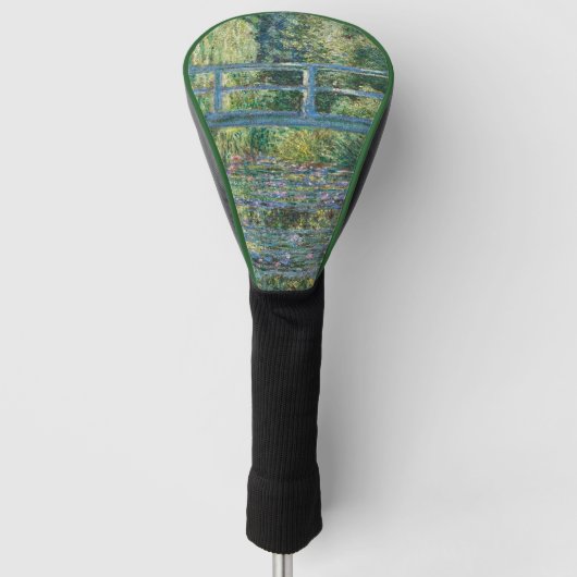 Claude Monet - Water Lily pond, Green Harmony Golfheadcover (Voorkant)