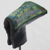 Claude Monet - Water Lily pond, Green Harmony Golfheadcover (3/4 voorkant)