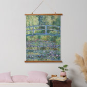 Claude Monet - Water Lily pond, Green Harmony Hangend Wandkleed (Slaapkamer)