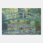Claude Monet - Water Lily pond, Green Harmony Inpakpapier Vel (Voorkant 2)