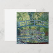 Claude Monet - Water Lily pond, Green Harmony Kaart (Voorkant / Achterkant)