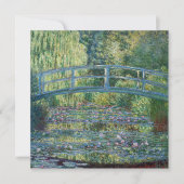 Claude Monet - Water Lily pond, Green Harmony Kaart (Voorkant)