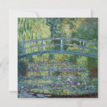 Claude Monet - Water Lily pond, Green Harmony Kaart<br><div class="desc">Water Lily pond,  Green Harmony / Le Bassin aux Nympheas,  Harmonie Verte van Claude Monet in 1899</div>