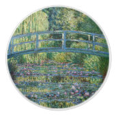 Claude Monet - Water Lily pond, Green Harmony Keramische Knop (Voorkant)