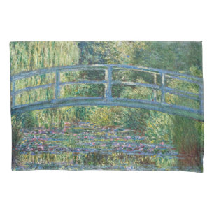 Claude Monet - Water Lily pond, Green Harmony Kussensloop