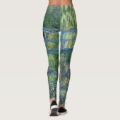 Claude Monet - Water Lily pond, Green Harmony Leggings (Achterkant)