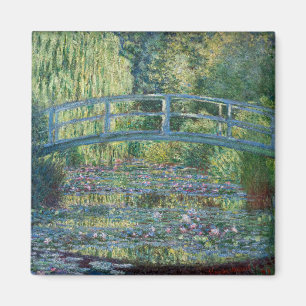 Claude Monet - Water Lily pond, Green Harmony Magneet