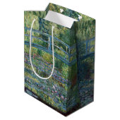 Claude Monet - Water Lily pond, Green Harmony Medium Cadeauzakje (Achterkant Gekanteld)