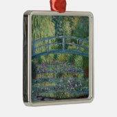Claude Monet - Water Lily pond, Green Harmony Metalen Ornament (Rechts)