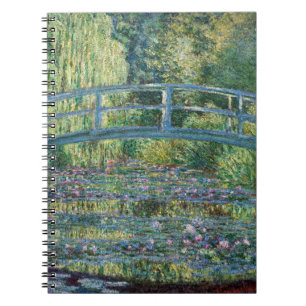 Claude Monet - Water Lily pond, Green Harmony Notitieboek