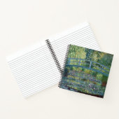 Claude Monet - Water Lily pond, Green Harmony Notitieboek (Binnen)