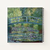 Claude Monet - Water Lily pond, Green Harmony Notitieboek (Achterkant)
