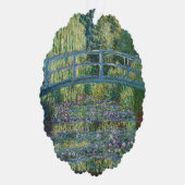 Claude Monet - Water Lily pond, Green Harmony Ornament Kaart (Rechts)