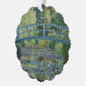 Claude Monet - Water Lily pond, Green Harmony Ornament Kaart (Links)