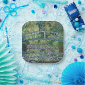 Claude Monet - Water Lily pond, Green Harmony Papieren Bordje (Feest)