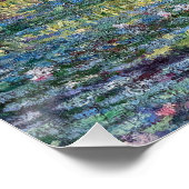 Claude Monet - Water Lily pond, Green Harmony Perfect Poster (Hoek)