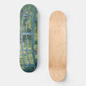 Claude Monet - Water Lily pond, Green Harmony Persoonlijk Skateboard (Voorkant)
