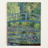 Claude Monet - Water Lily pond, Green Harmony Planner (Voorkant)