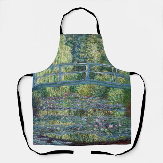 Claude Monet - Water Lily pond, Green Harmony Schort (Voorkant)