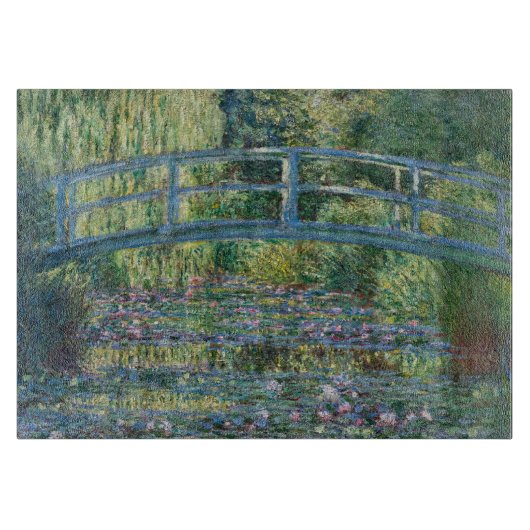 Claude Monet - Water Lily pond, Green Harmony Snijplank (Voorkant)