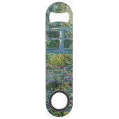 Claude Monet - Water Lily pond, Green Harmony Speed Flessenopener (Achterkant)
