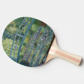 Claude Monet - Water Lily pond, Green Harmony Tafeltennisbatje (Zijkant)