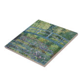 Claude Monet - Water Lily pond, Green Harmony Tegeltje (Zijkant)