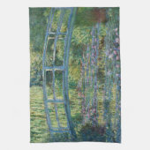 Claude Monet - Water Lily pond, Green Harmony Theedoek (Verticaal)