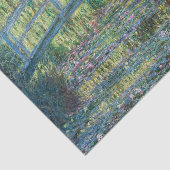 Claude Monet - Water Lily pond, Green Harmony Tissuepapier (Detail)