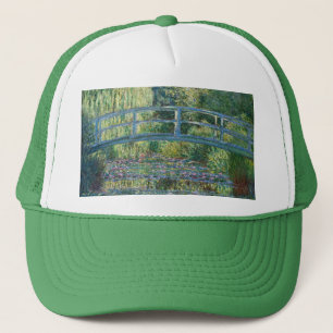Claude Monet - Water Lily pond, Green Harmony Trucker Pet