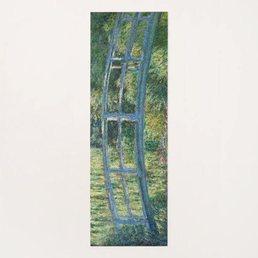 Claude Monet - Water Lily pond, Green Harmony Yogamat (Achterkant)