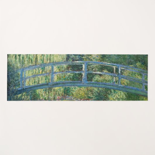 Claude Monet - Water Lily pond, Green Harmony Yogamat (Voorkant (horizontaal))