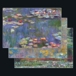 Claude Monet, Water Lily Pond Inpakpapier Vel<br><div class="desc">Oscar-Claude Monet (14 november 1840 - 5 december 1926) was een Franse schilder, een oprichter van het Franse schilderij van de onderdrukker en de meest consequente en prolieve beoefenaar van de filosofie van de beweging om zijn perceptie vóór de natuur uit te drukken, met name wat betreft het plein air...</div>