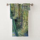 Claude Monet - Water Lily Pond & Japanse brug Bad Handdoek (Insitu)