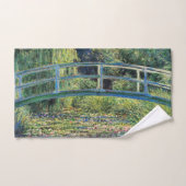Claude Monet - Water Lily Pond & Japanse brug Bad Handdoek (Handdoek)