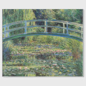 Claude Monet - Water Lily Pond & Japanse brug Cadeaupapier (Vlak)