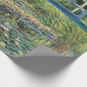 Claude Monet - Water Lily Pond & Japanse brug Cadeaupapier (Hoek)