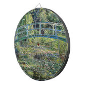 Claude Monet - Water Lily Pond & Japanse brug Dartbord (Voorkant Rechts)