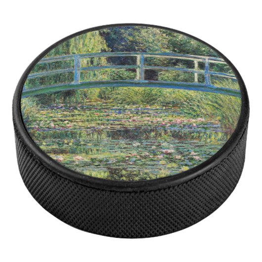 Claude Monet - Water Lily Pond & Japanse brug Hockey Puck (3/4)