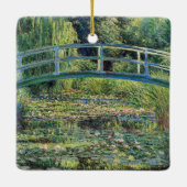 Claude Monet - Water Lily Pond & Japanse brug Keramisch Ornament (Achterkant)