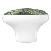 Claude Monet - Water Lily Pond & Japanse brug Keramische Knop (Zijkant)