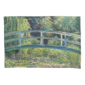 Claude Monet - Water Lily Pond & Japanse brug Kussensloop (Voorkant)