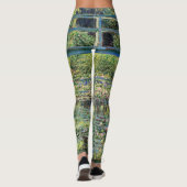 Claude Monet - Water Lily Pond & Japanse brug Leggings (Achterkant)