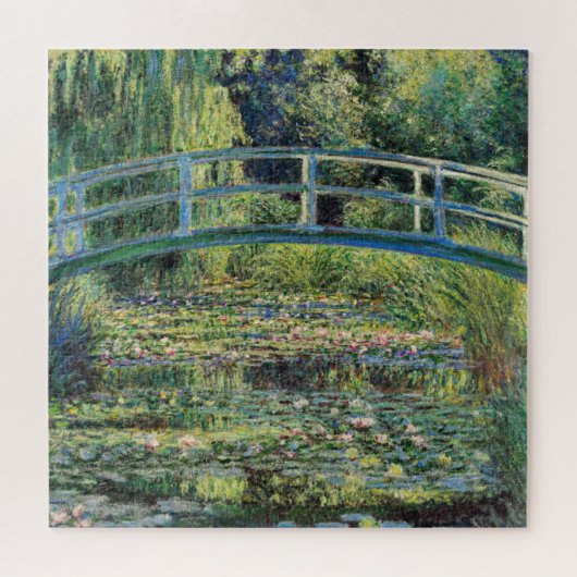 Claude Monet - Water Lily Pond & Japanse brug Legpuzzel (Horizontaal)